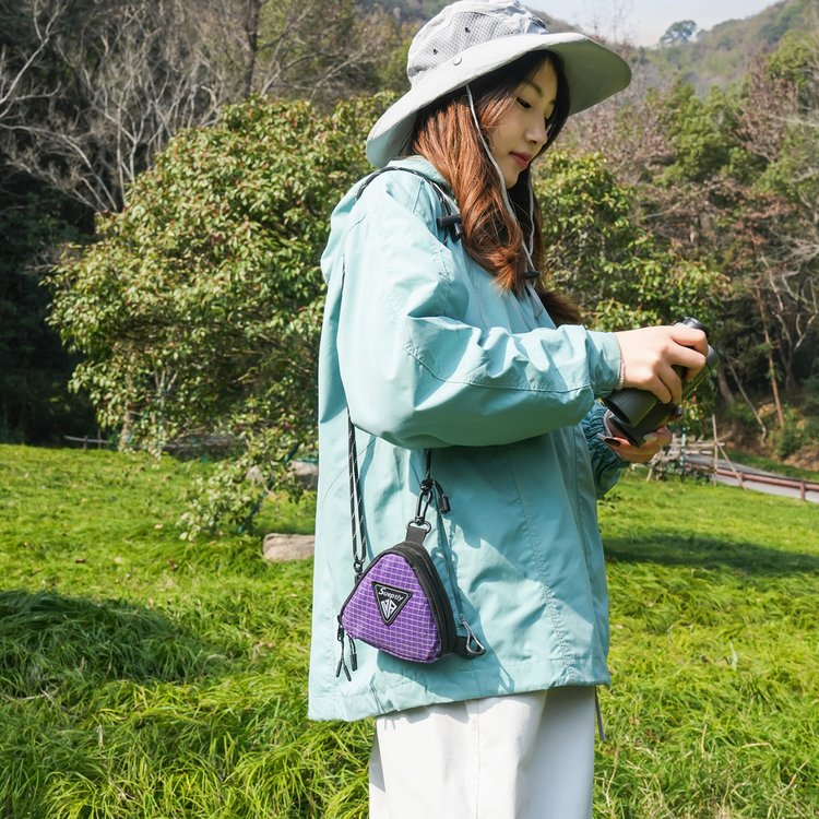 Women's Medium Shoulder Bag with Zipper Closure - Summer 2026 - Gray,Black,Purple,Green - Medium - Image 3