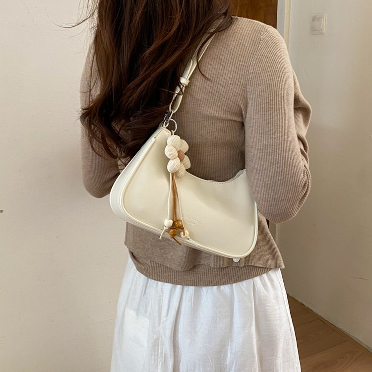 Women's Crescent Bag Casual Minimalist Zip Closure Summer 2026 - Image 2