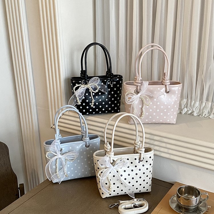 PU Tote Bag with Bow for Daily Use Summer 2026