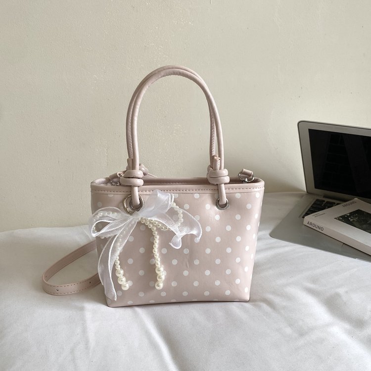 PU Tote Bag with Bow for Daily Use Summer 2026 - Image 4